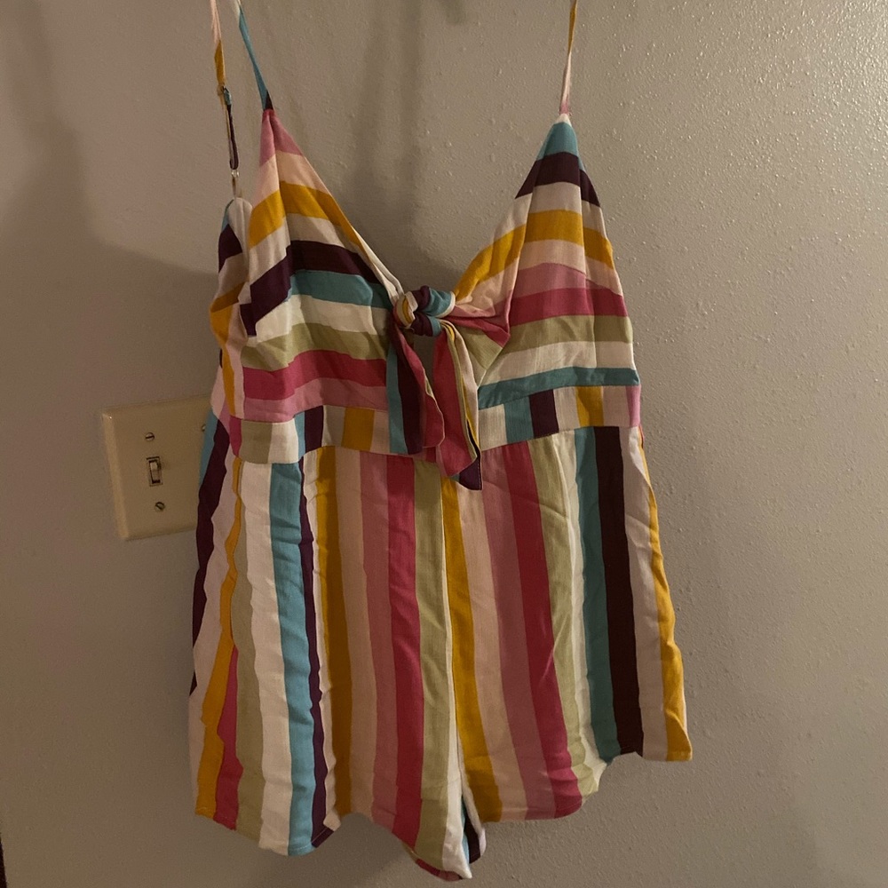 Color block Romper!